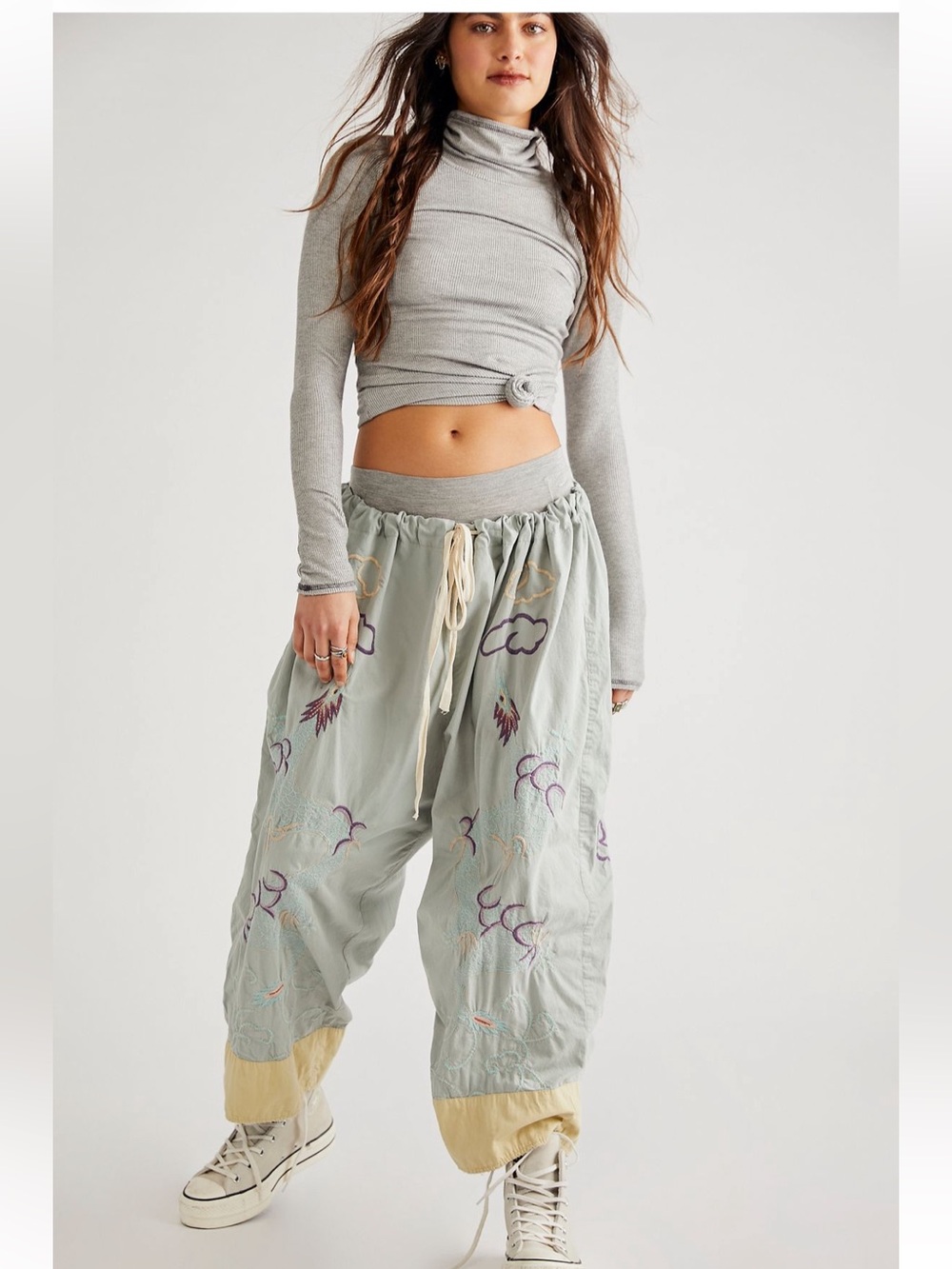 Magnolia Pearl Embroidered Alyce Dragon Pants 289 Big Sky